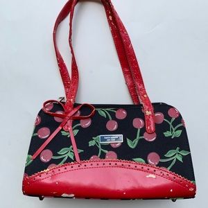 Kate Spade Very Old School Cherry Printed Purse